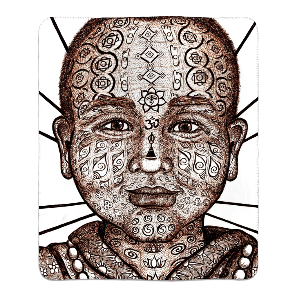 the-wisdom-keeper-of-initiative-awakening-brown-white-fleece-sherpa-blanket – Wisdom Keepers