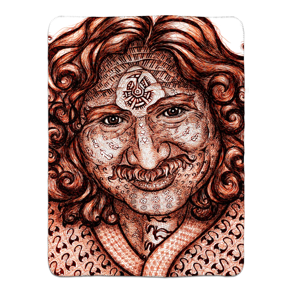 the-wisdom-keeper-of-self-assurance-brown-white-fleece-sherpa-blanket – Wisdom Keepers
