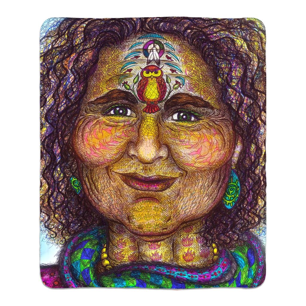 the-wisdom-keeper-of-resourcefulness-wisdom-full-color-fleece-sherpa-blanket – Wisdom Keepers