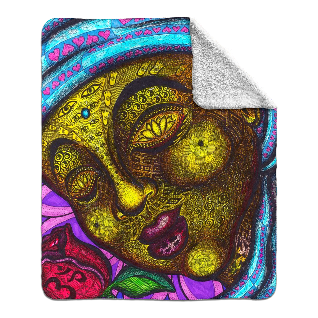 the-wisdom-keeper-of-totality-full-color-fleece-sherpa-blanket – Wisdom Keepers
