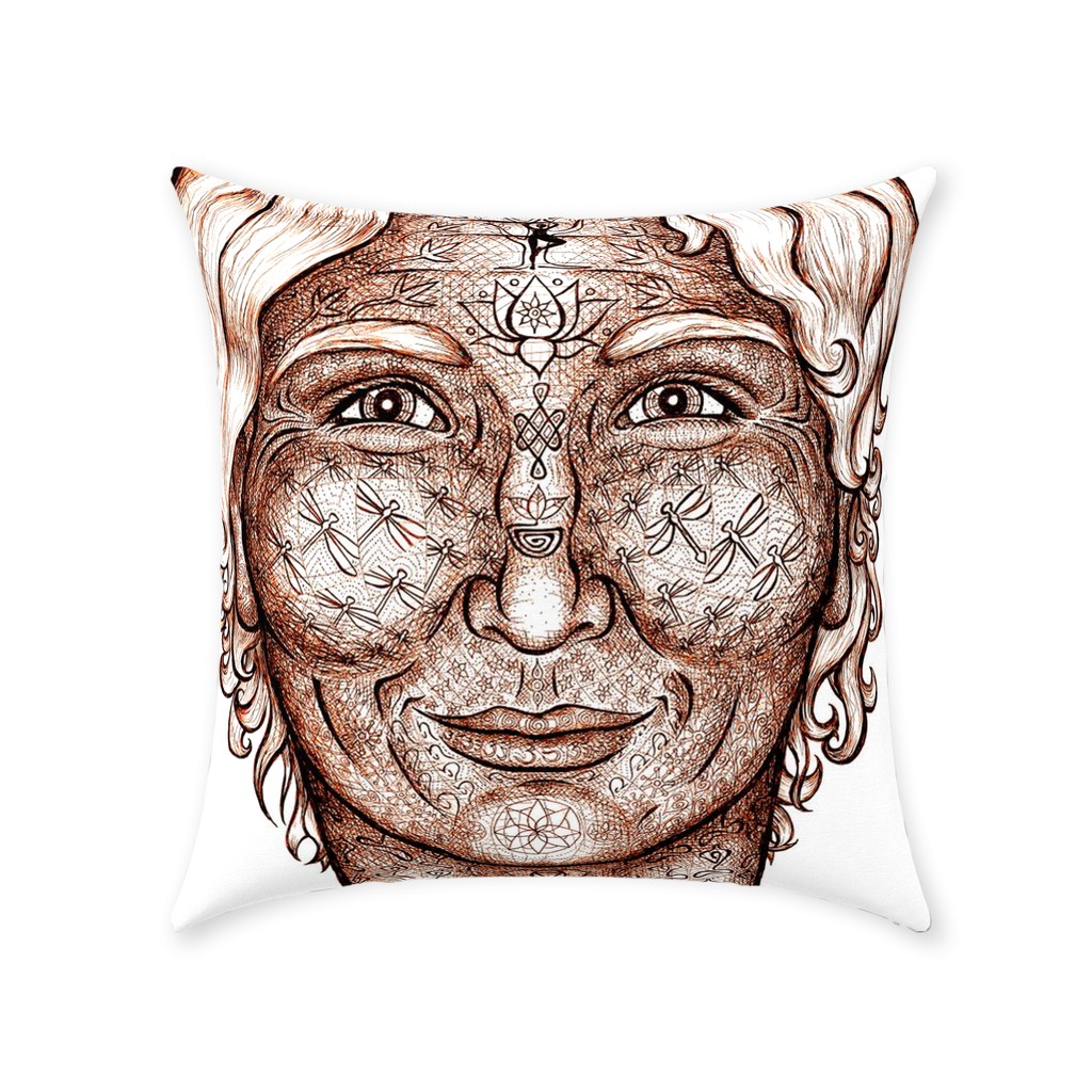the-wisdom-keeper-of-precision-impeccability-brown-white-cotton-twill-pillow – Wisdom Keepers