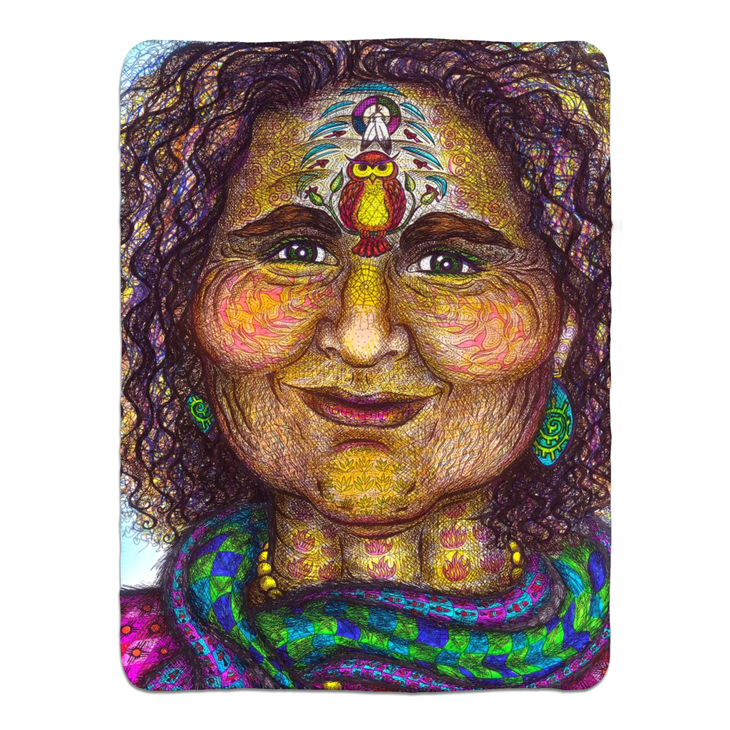 the-wisdom-keeper-of-resourcefulness-wisdom-full-color-fleece-sherpa-blanket – Wisdom Keepers