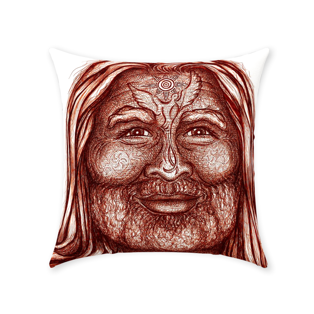 the-wisdom-keeper-of-adventure-brown-white-cotton-twill-pillow – Wisdom Keepers