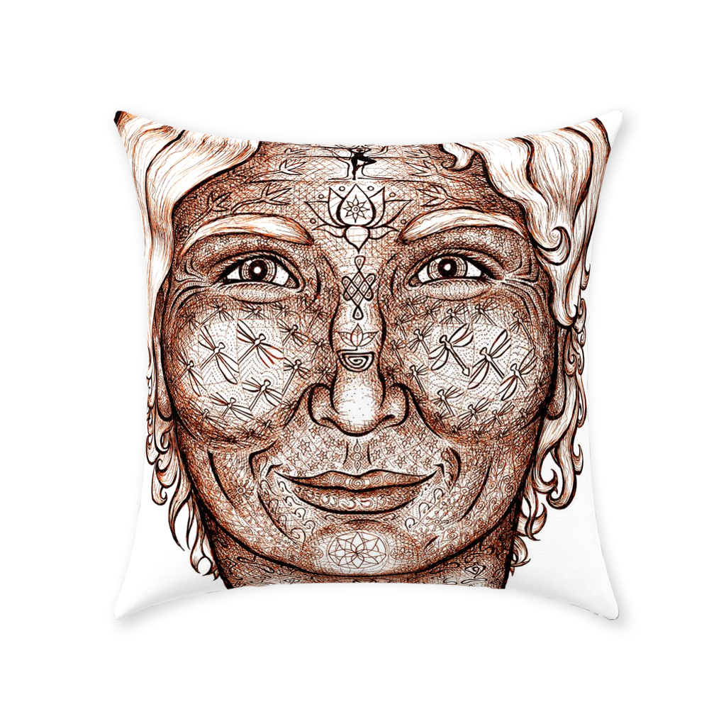 the-wisdom-keeper-of-precision-impeccability-brown-white-cotton-twill-pillow – Wisdom Keepers