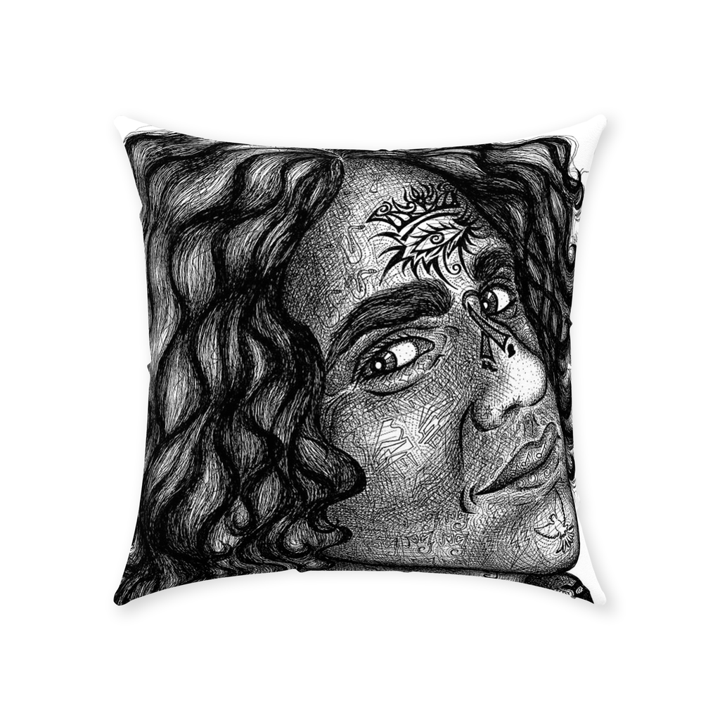 the-wisdom-keeper-of-enrichment-black-white-cotton-twill-pillow – Wisdom Keepers