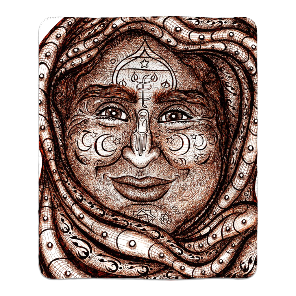 the-wisdom-keeper-of-diplomacy-peace-brown-white-fleece-sherpa-blanket – Wisdom Keepers