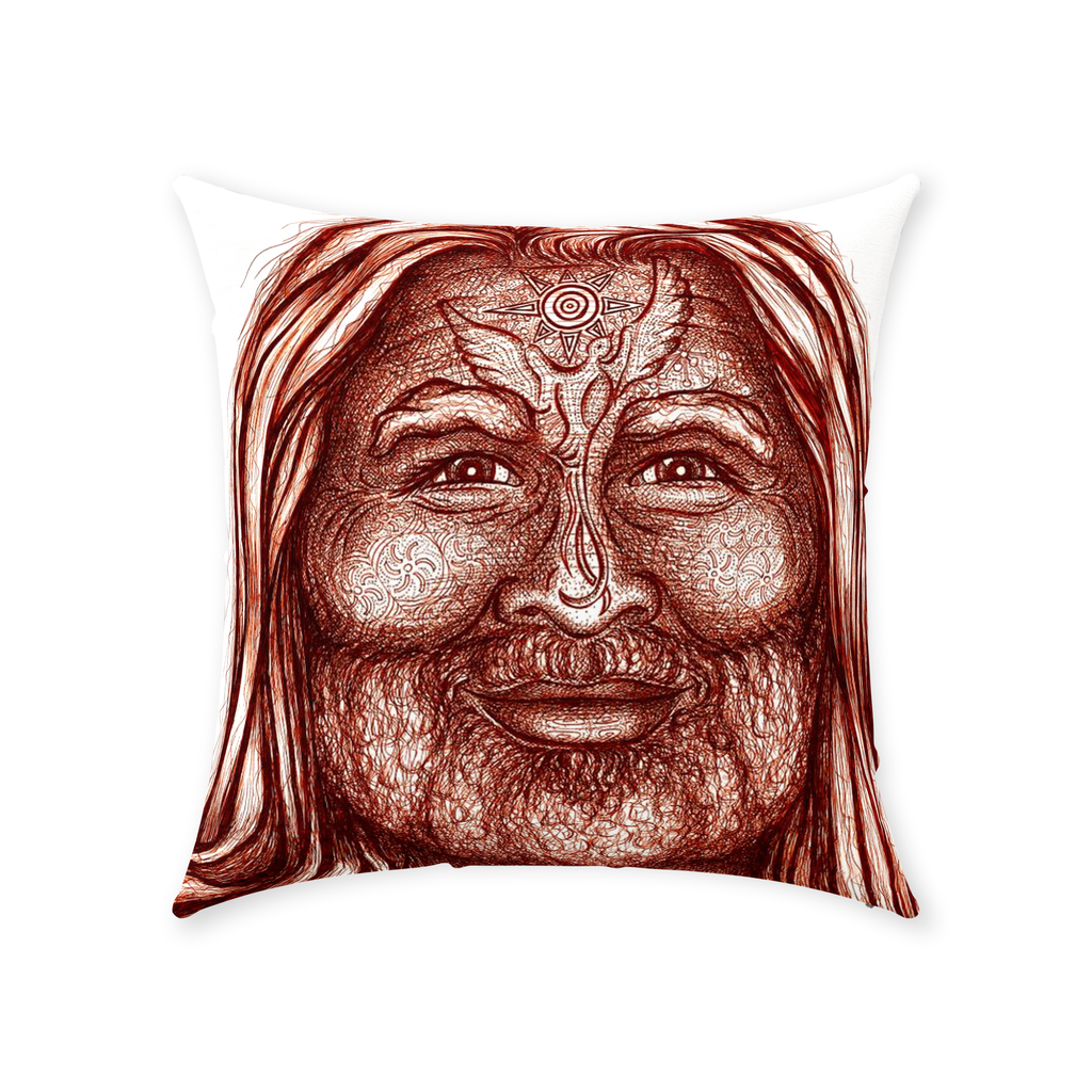 the-wisdom-keeper-of-adventure-brown-white-cotton-twill-pillow – Wisdom Keepers