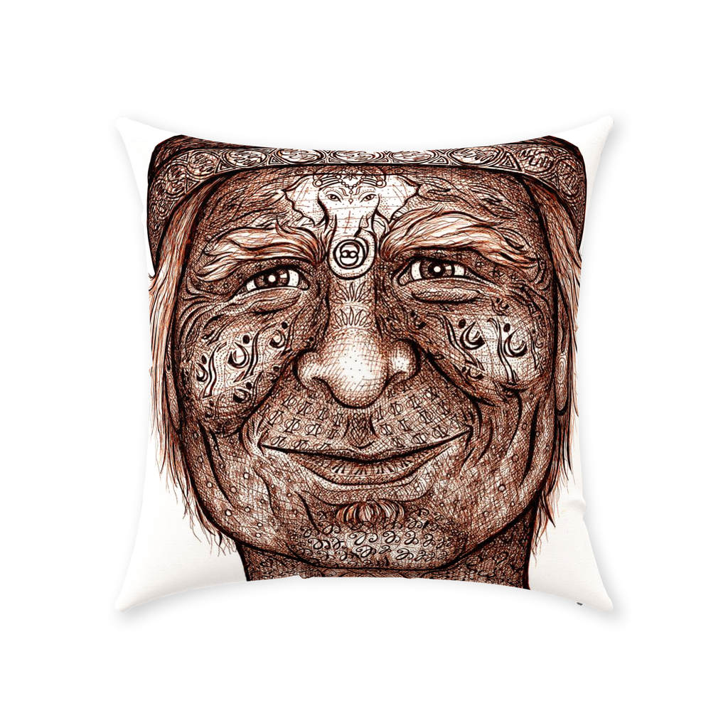 the-wisdom-keeper-of-inquiry-truth-brown-white-cotton-twill-pillow – Wisdom Keepers