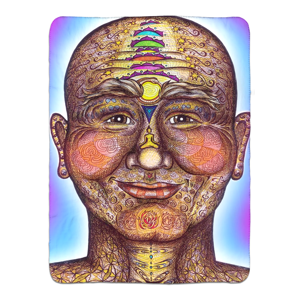 the-wisdom-keeper-of-non-attachment-celebration-full-color-fleece-sherpa-blanket – Wisdom Keepers
