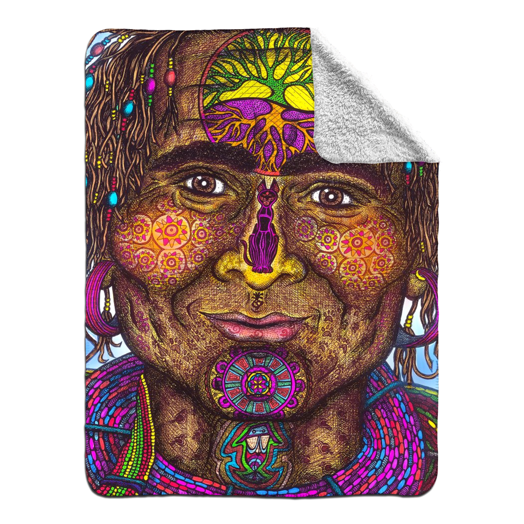 the-wisdom-keeper-of-resolve-full-color-fleece-sherpa-blanket – Wisdom Keepers