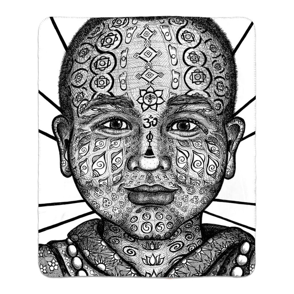 the-wisdom-keeper-of-initiative-awakening-black-white-fleece-sherpa-blanket – Wisdom Keepers