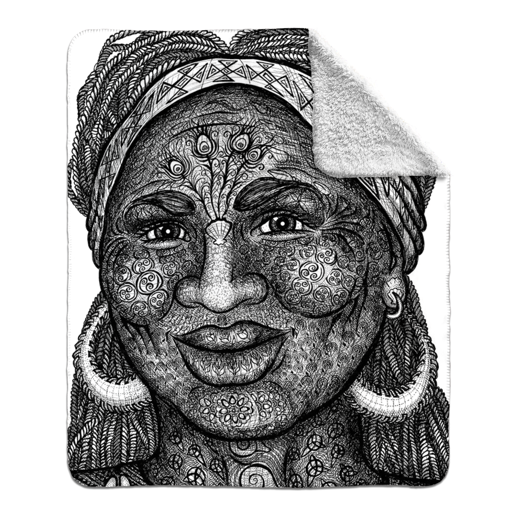 the-wisdom-keeper-of-style-black-white-fleece-sherpa-blanket – Wisdom Keepers