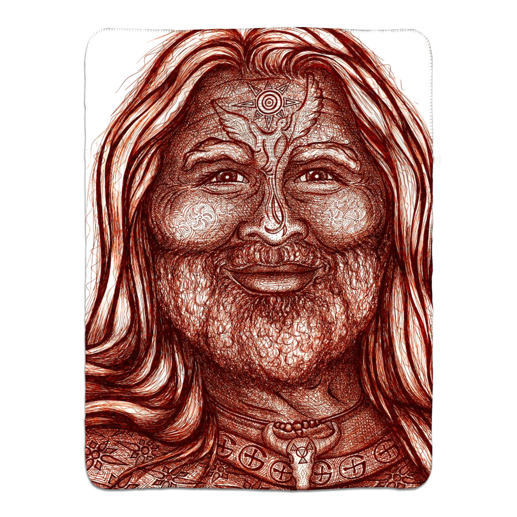 the-wisdom-keeper-of-adventure-brown-white-fleece-sherpa-blanket – Wisdom Keepers
