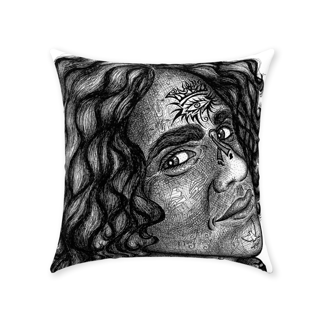 the-wisdom-keeper-of-enrichment-black-white-cotton-twill-pillow – Wisdom Keepers