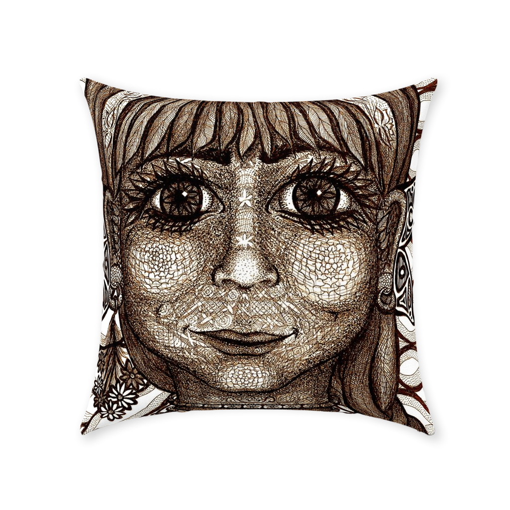 the-wisdom-keeper-of-innovation-innocence-brown-white-cotton-twill-pillow – Wisdom Keepers