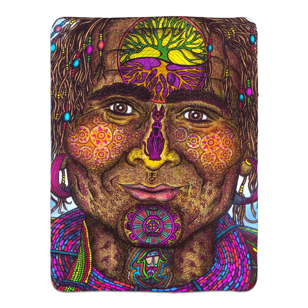 the-wisdom-keeper-of-resolve-full-color-fleece-sherpa-blanket – Wisdom Keepers