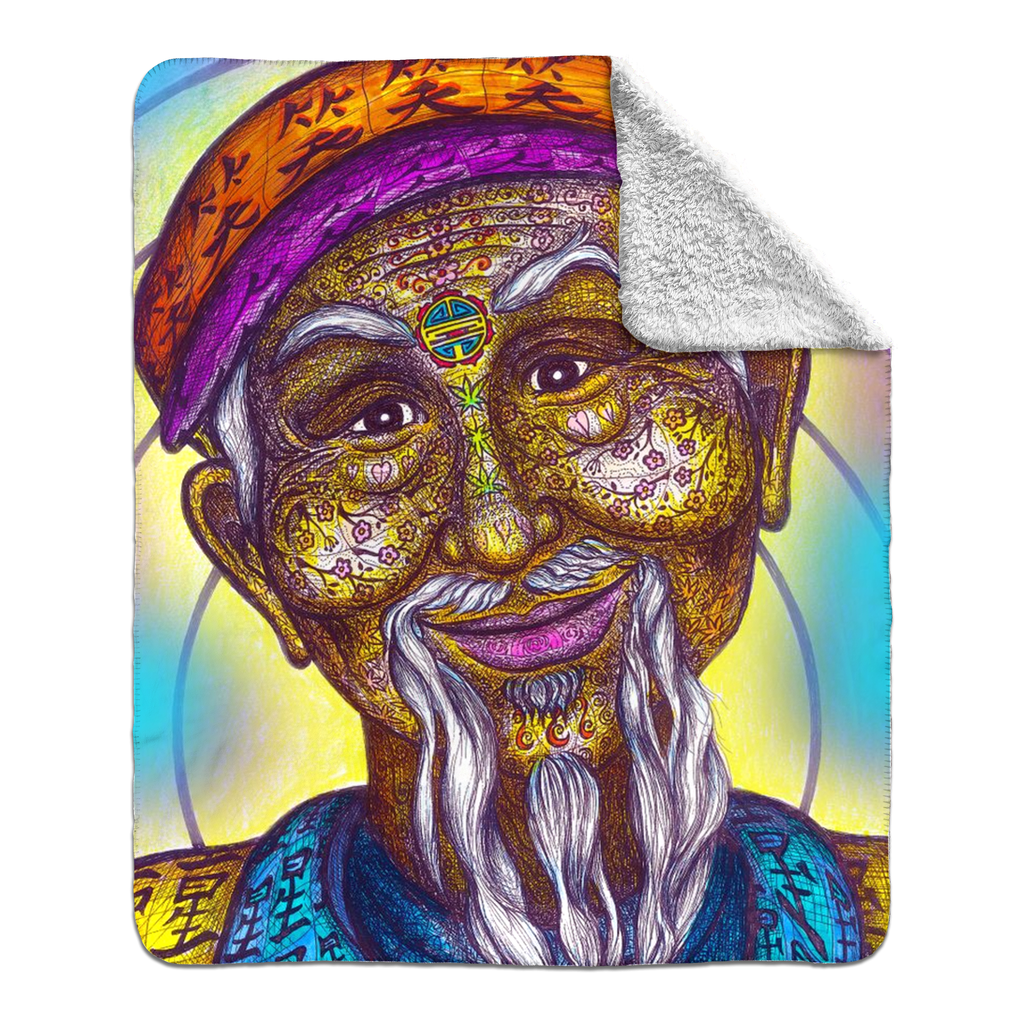the-wisdom-keeper-of-patience-full-color-fleece-sherpa-blanket – Wisdom Keepers