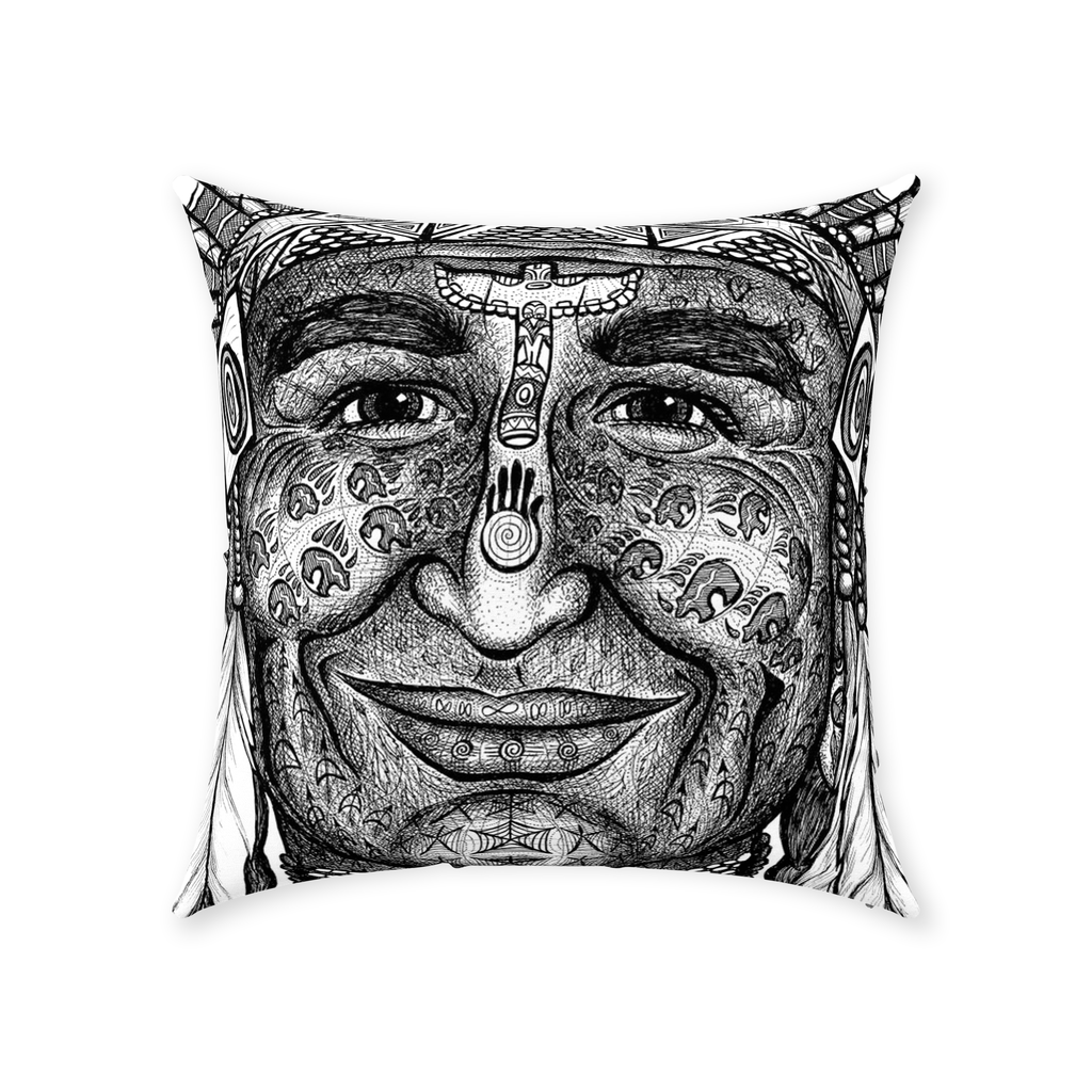 the-wisdom-keeper-of-leadership-black-white-cotton-twill-pillow – Wisdom Keepers