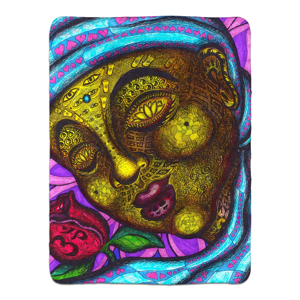 the-wisdom-keeper-of-totality-full-color-fleece-sherpa-blanket – Wisdom Keepers