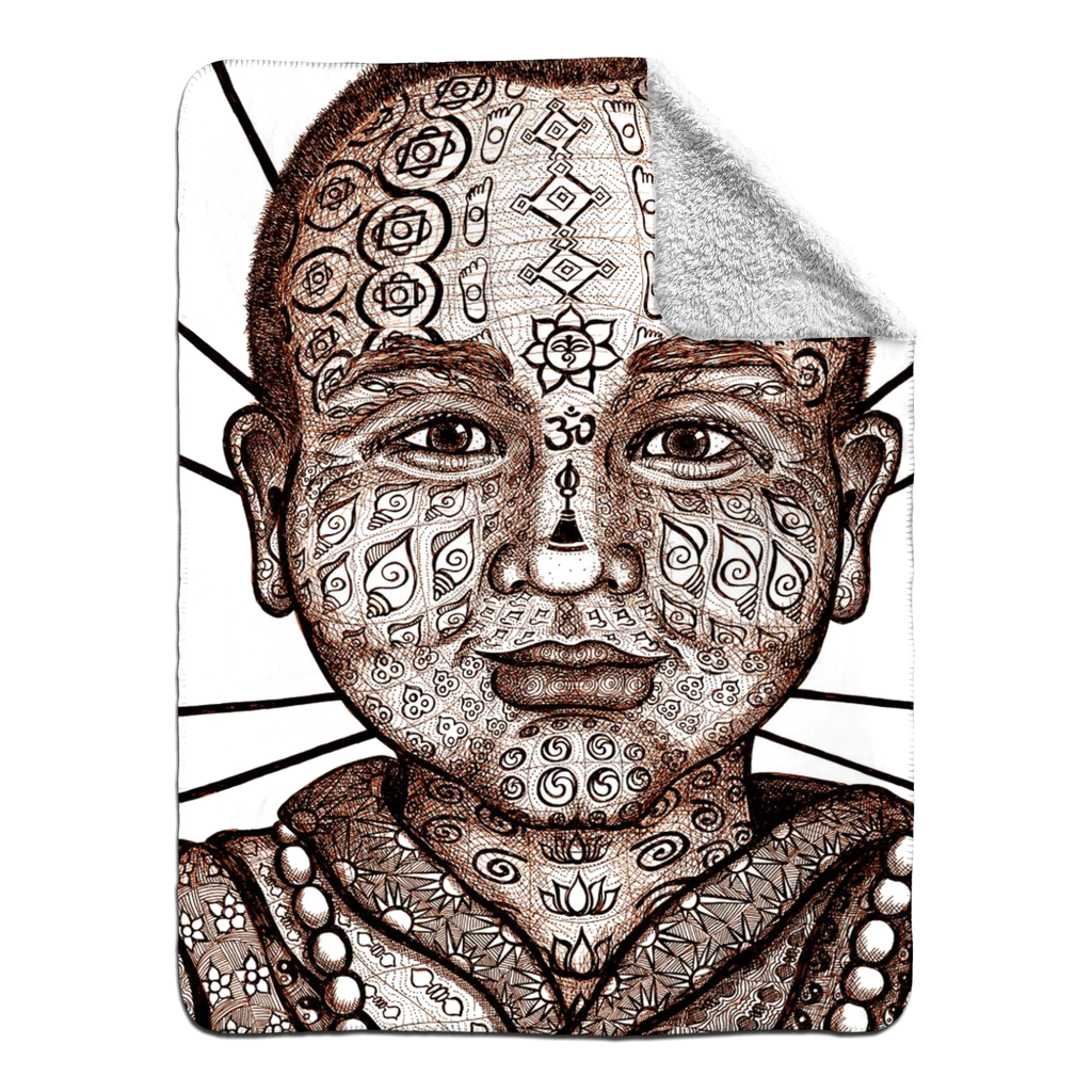 the-wisdom-keeper-of-initiative-awakening-brown-white-fleece-sherpa-blanket – Wisdom Keepers