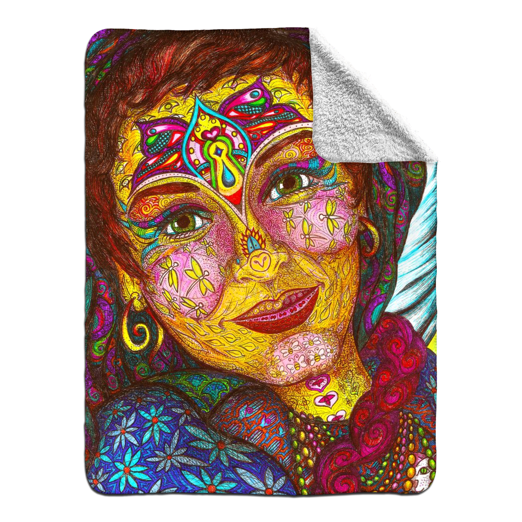 the-wisdom-keeper-of-peaceful-revolution-full-color-fleece-sherpa-blanket – Wisdom Keepers