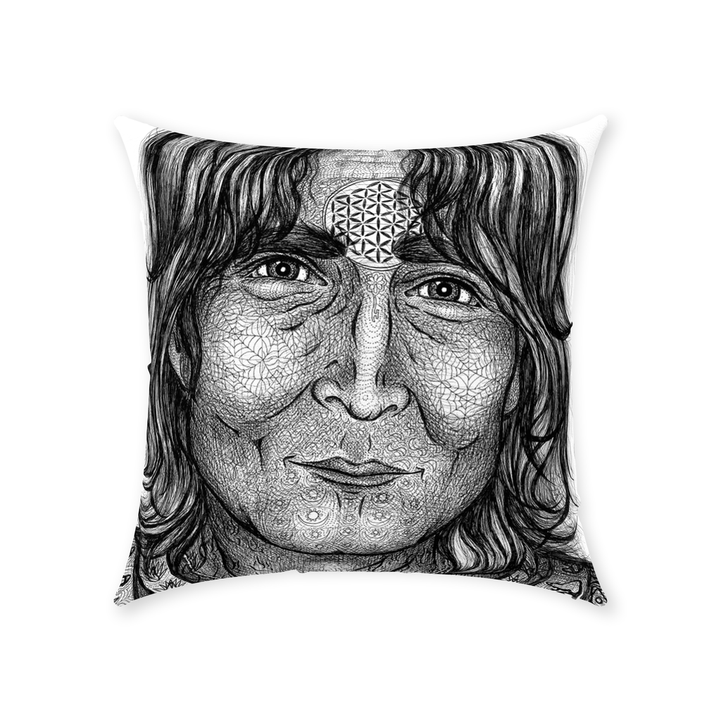 the-wisdom-keeper-of-equilibrium-harmony-black-white-cotton-twill-pillow – Wisdom Keepers