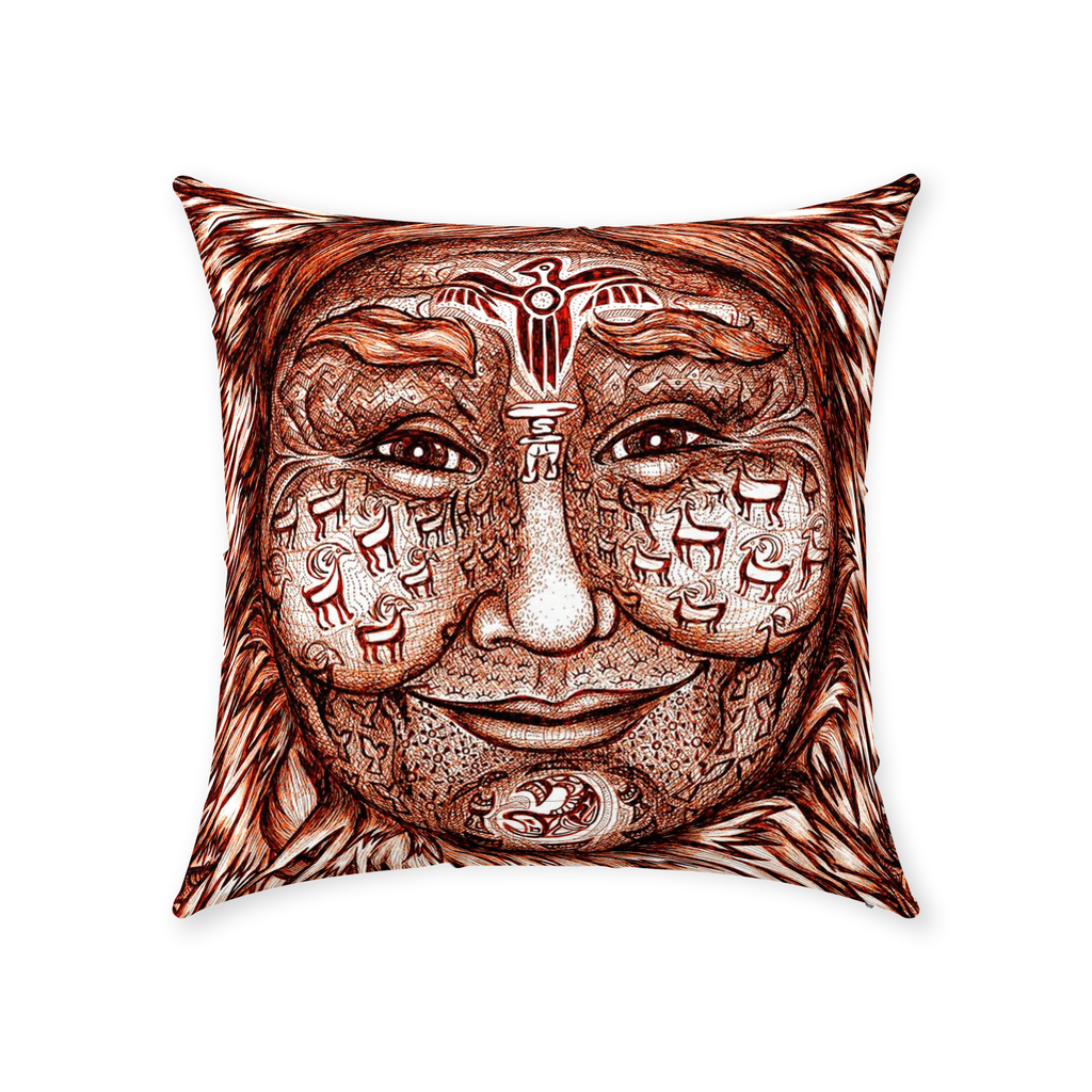 the-wisdom-keeper-of-expansion-superabundance-brown-white-cotton-twill-pillow – Wisdom Keepers
