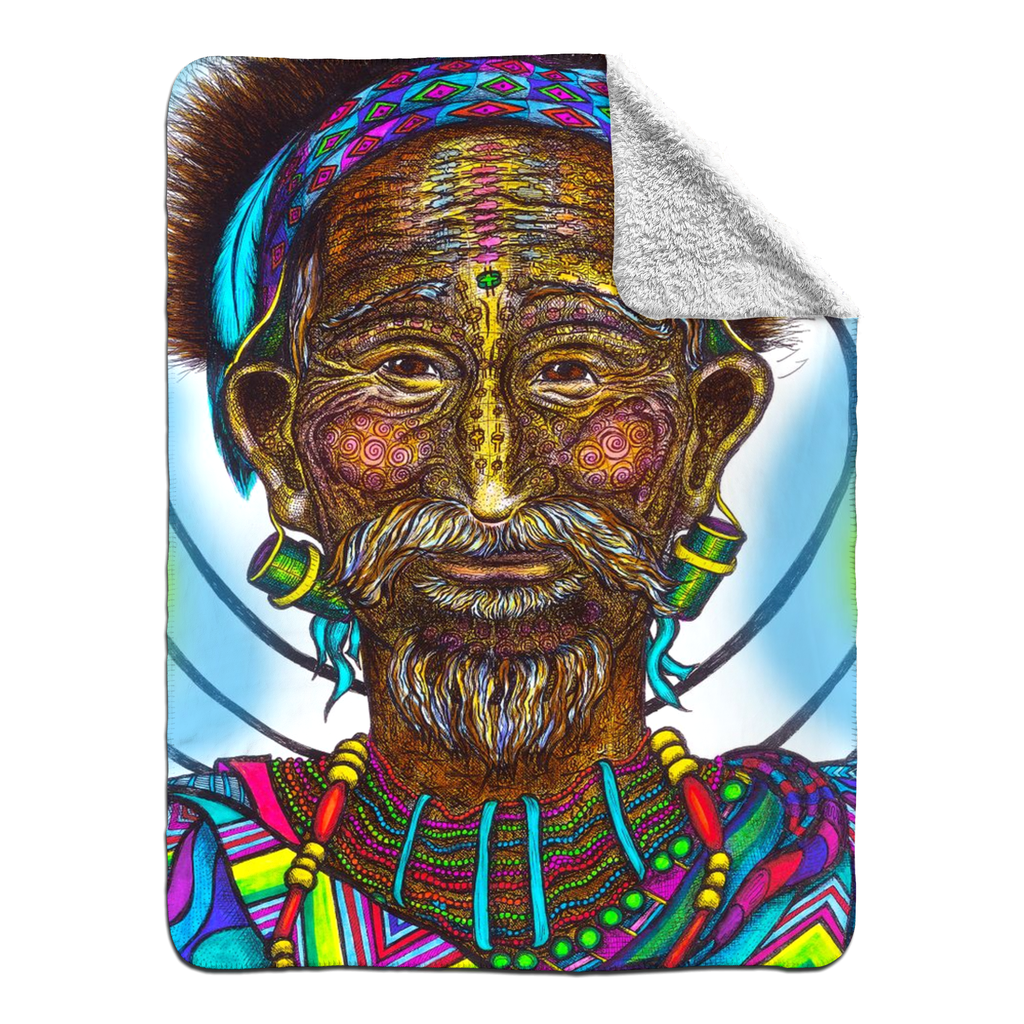 the-wisdom-keeper-of-versatility-full-color-fleece-sherpa-blanket – Wisdom Keepers