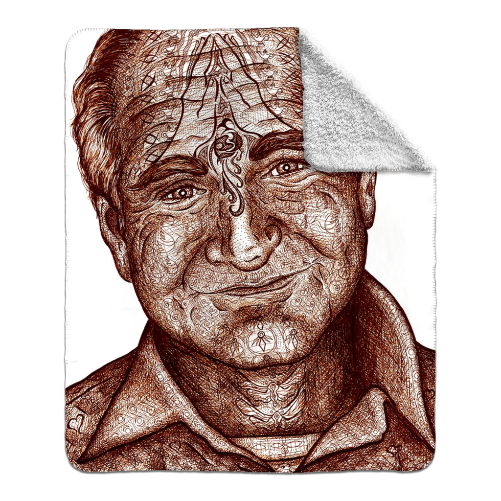 the-wisdom-keeper-of-lightness-brown-white-fleece-sherpa-blanket – Wisdom Keepers