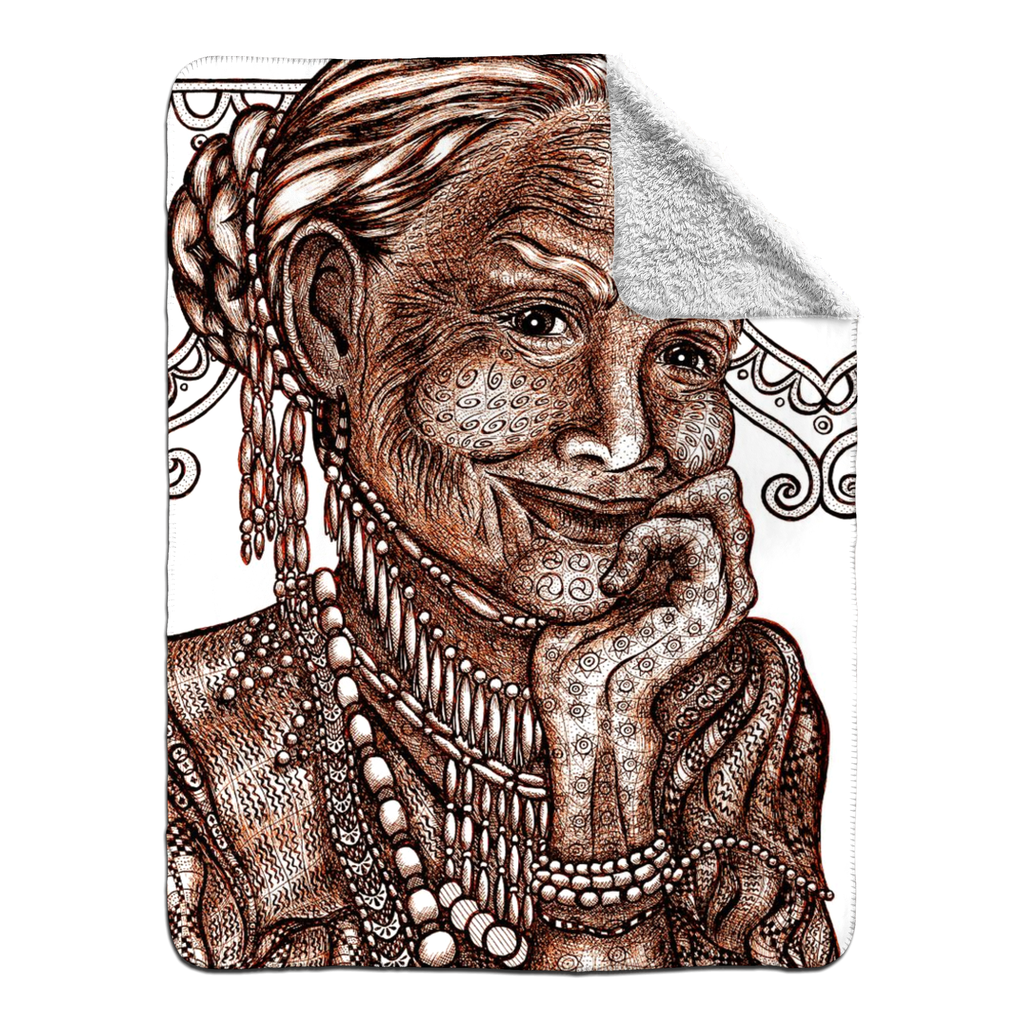 the-wisdom-keeper-of-understanding-forgiveness-brown-white-fleece-sherpa-blanket – Wisdom Keepers