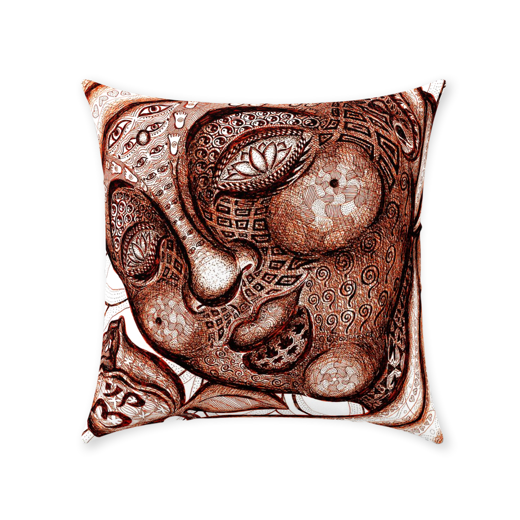 the-wisdom-keeper-of-totality-brown-white-cotton-twill-pillow – Wisdom Keepers