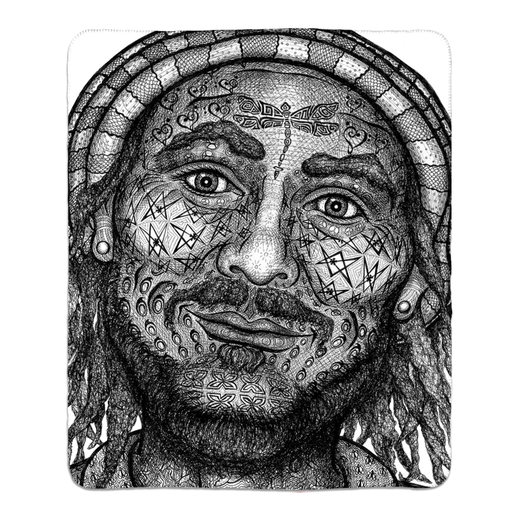 the-wisdom-keeper-of-freedom-black-white-fleece-sherpa-blanket – Wisdom Keepers