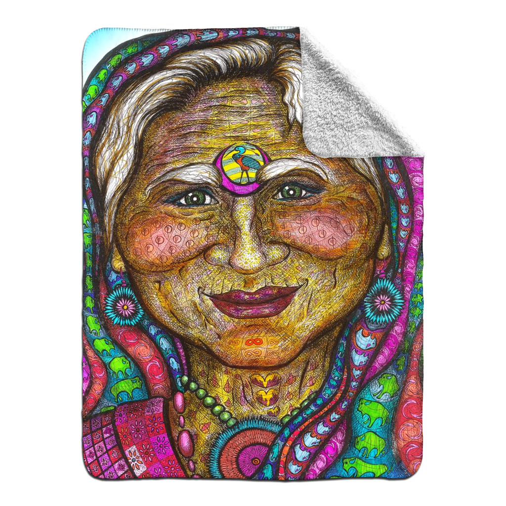 the-wisdom-keeper-of-synergy-communion-full-color-fleece-sherpa-blanket – Wisdom Keepers