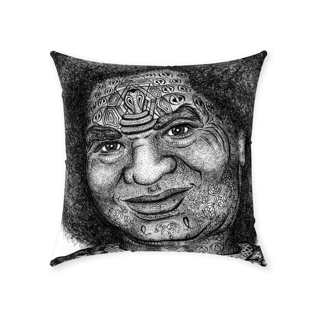 the-wisdom-keeper-of-aspiration-black-white-cotton-twill-pillow – Wisdom Keepers