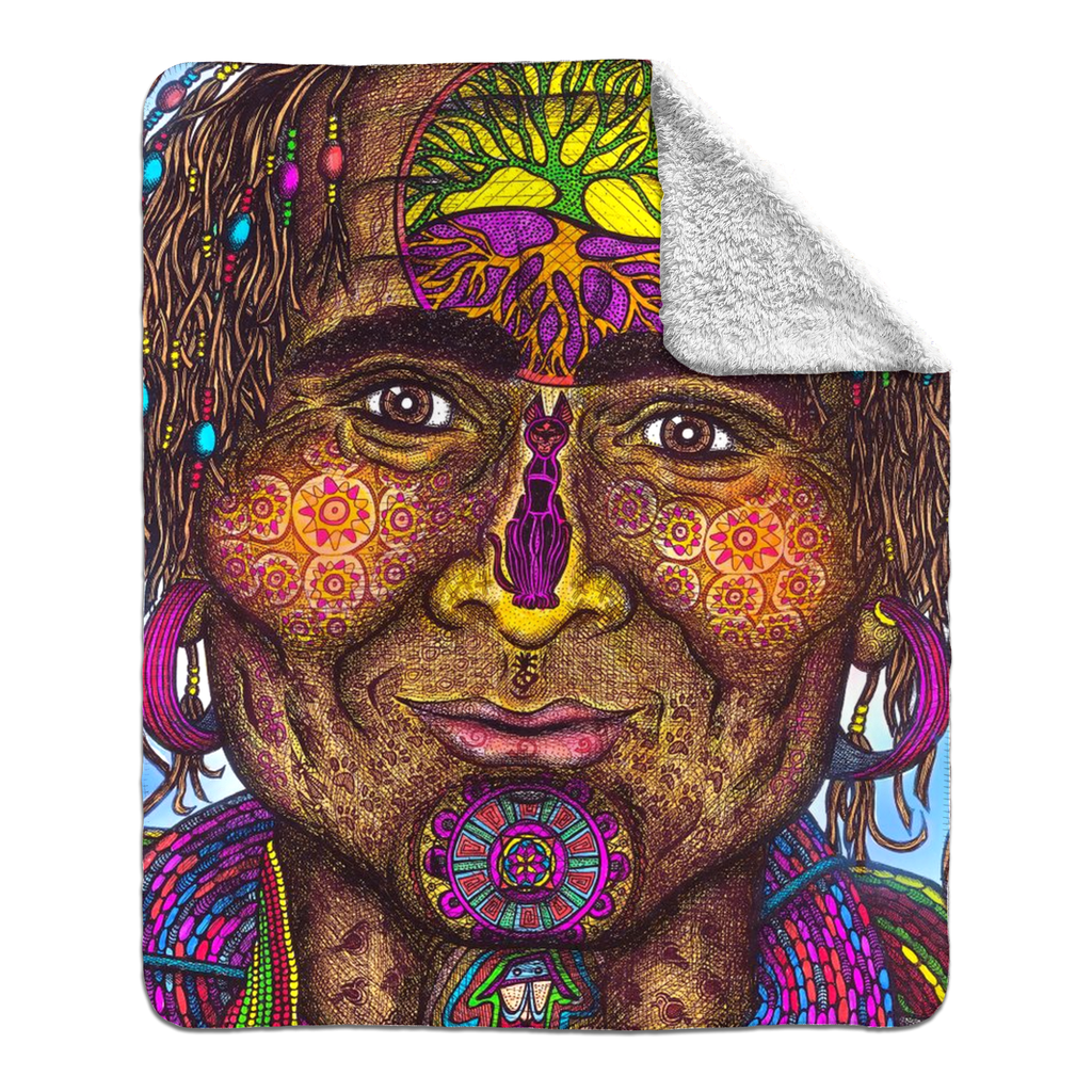 the-wisdom-keeper-of-resolve-full-color-fleece-sherpa-blanket – Wisdom Keepers