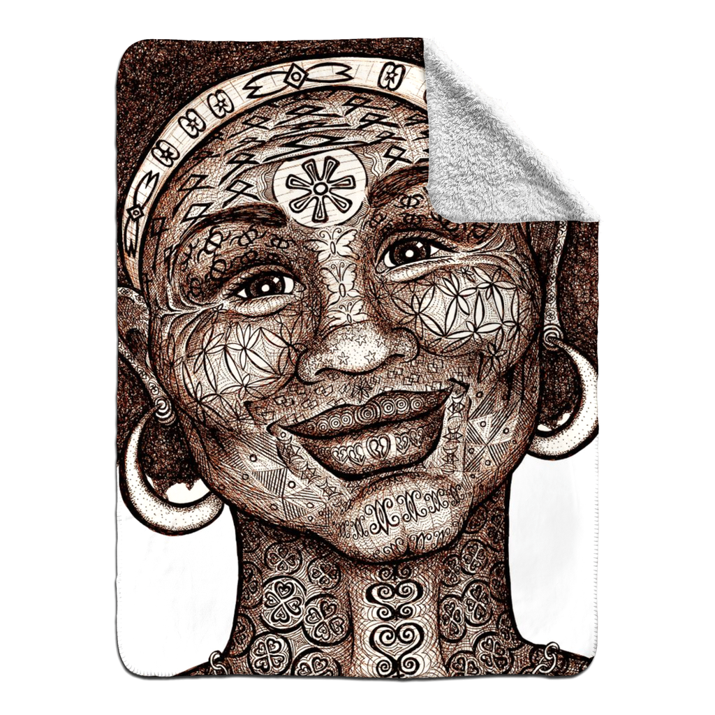 the-wisdom-keeper-of-freshness-beauty-brown-white-fleece-sherpa-blanket – Wisdom Keepers