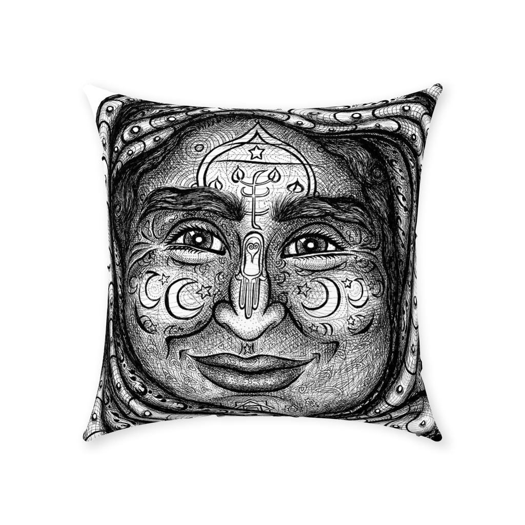 the-wisdom-keeper-of-diplomacy-peace-black-white-cotton-twill-pillow – Wisdom Keepers