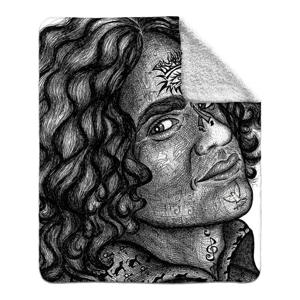 the-wisdom-keeper-of-enrichment-black-white-fleece-sherpa-blanket – Wisdom Keepers