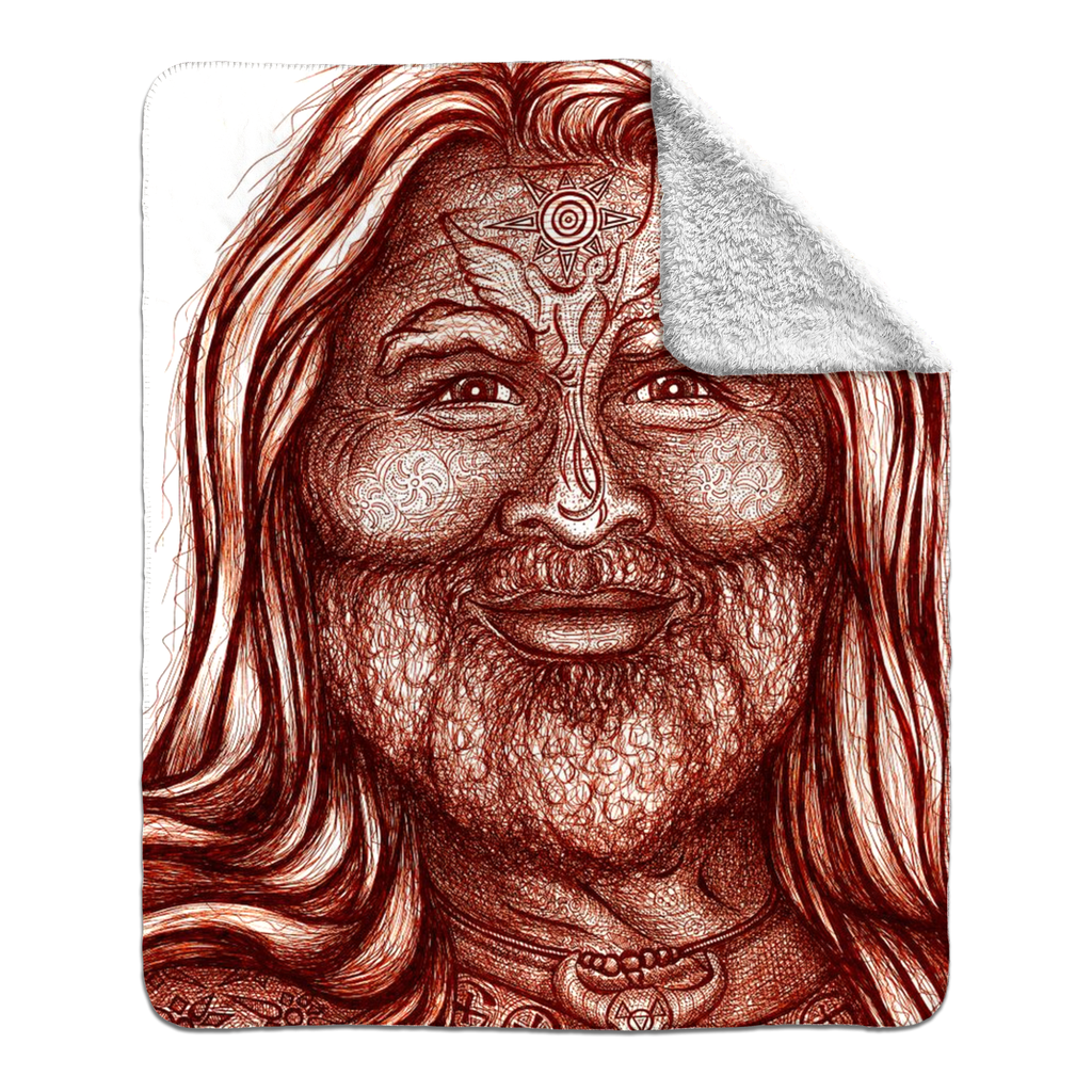 the-wisdom-keeper-of-adventure-brown-white-fleece-sherpa-blanket – Wisdom Keepers