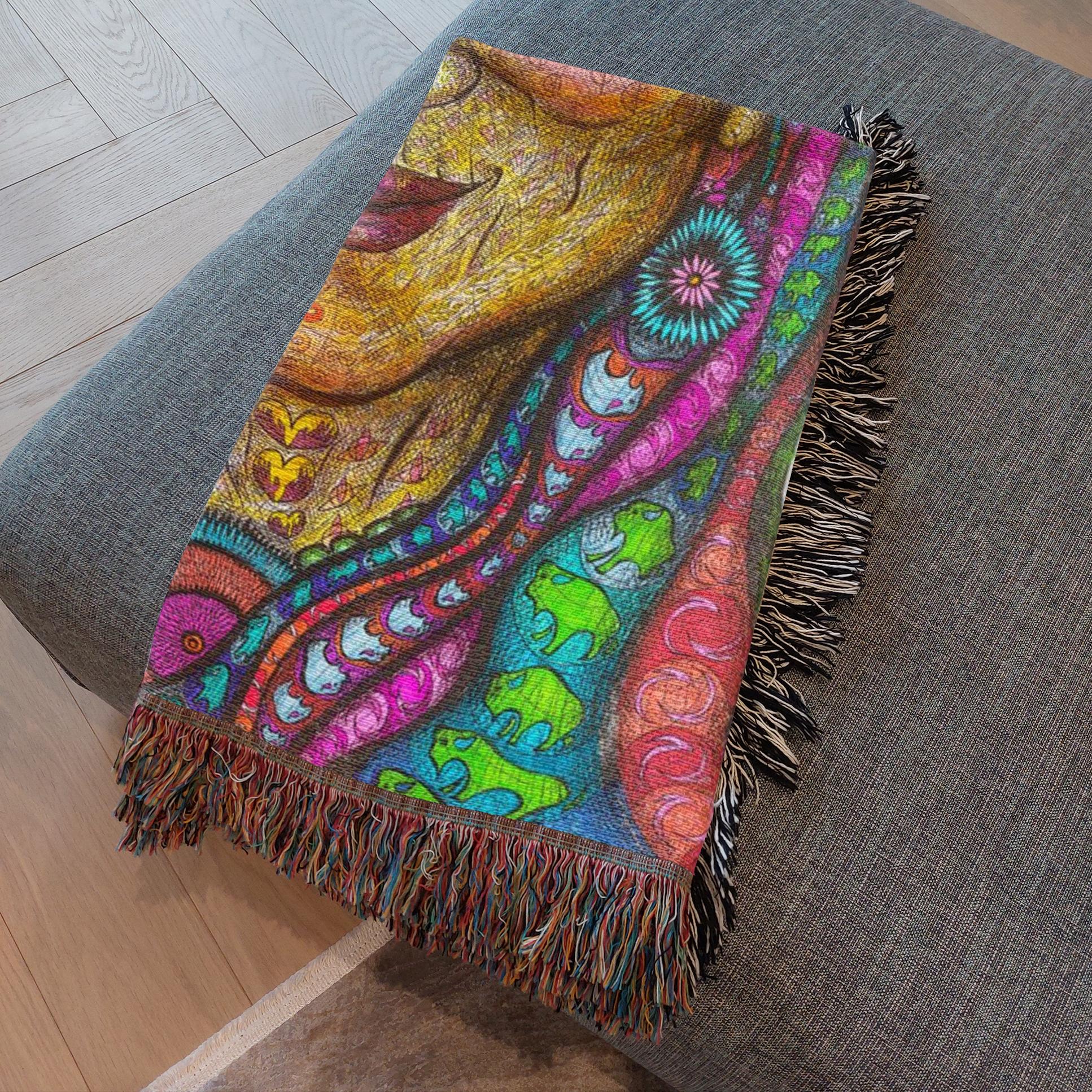 the-wisdom-keeper-of-synergy-communion-full-color-woven-blanket – Wisdom Keepers