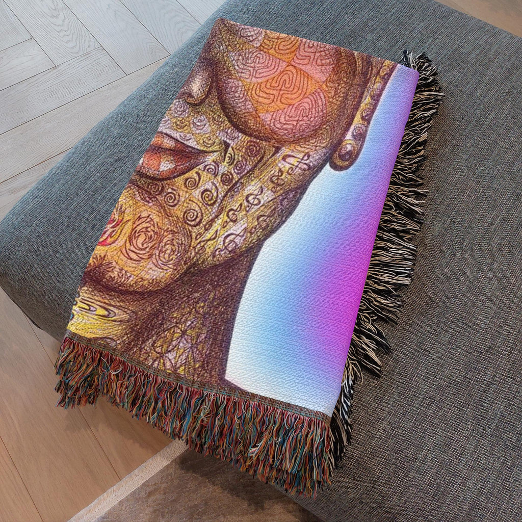 the-wisdom-keeper-of-non-attachment-celebration-full-color-woven-blanket – Wisdom Keepers