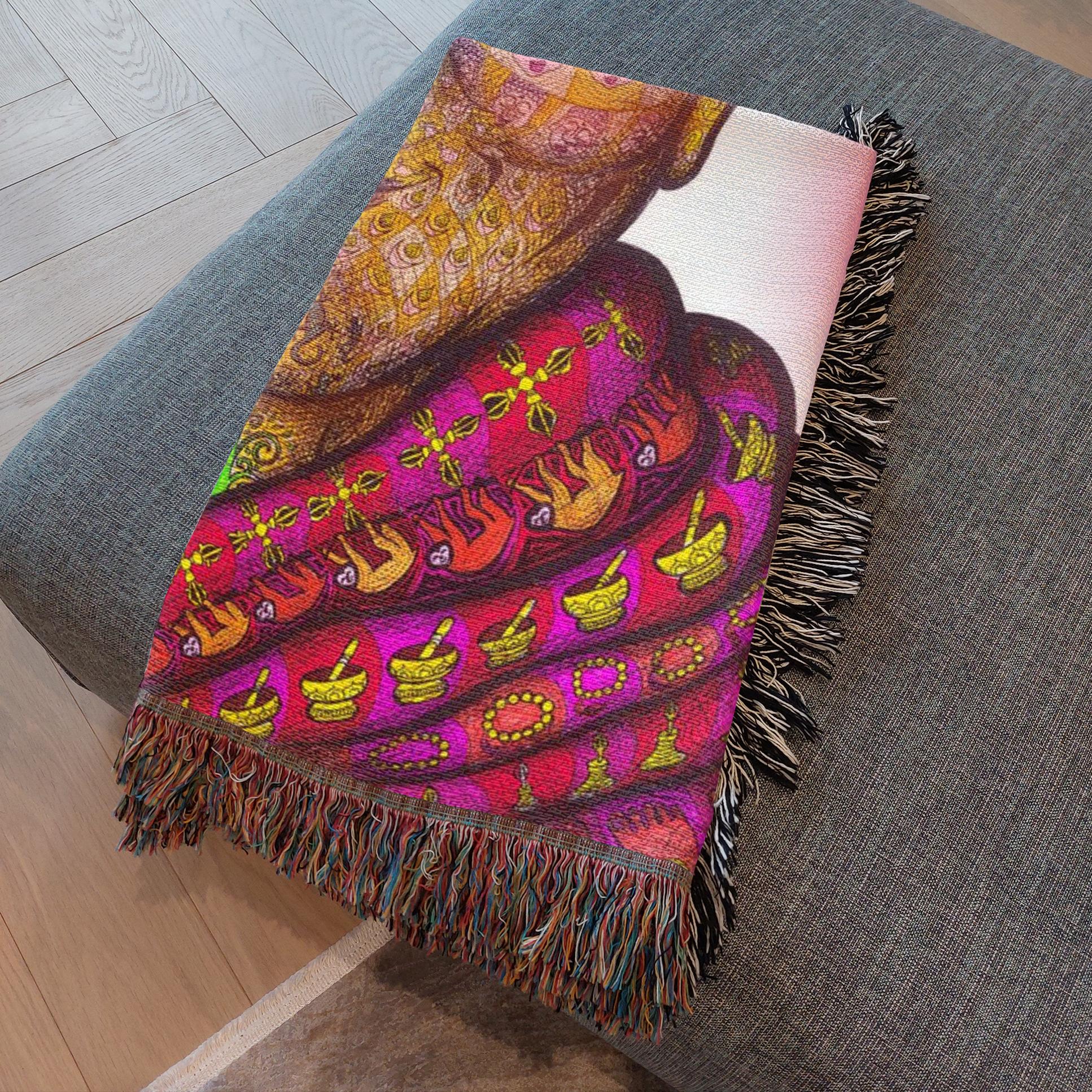 the-wisdom-keeper-of-mindfulness-full-color-woven-blanket – Wisdom Keepers