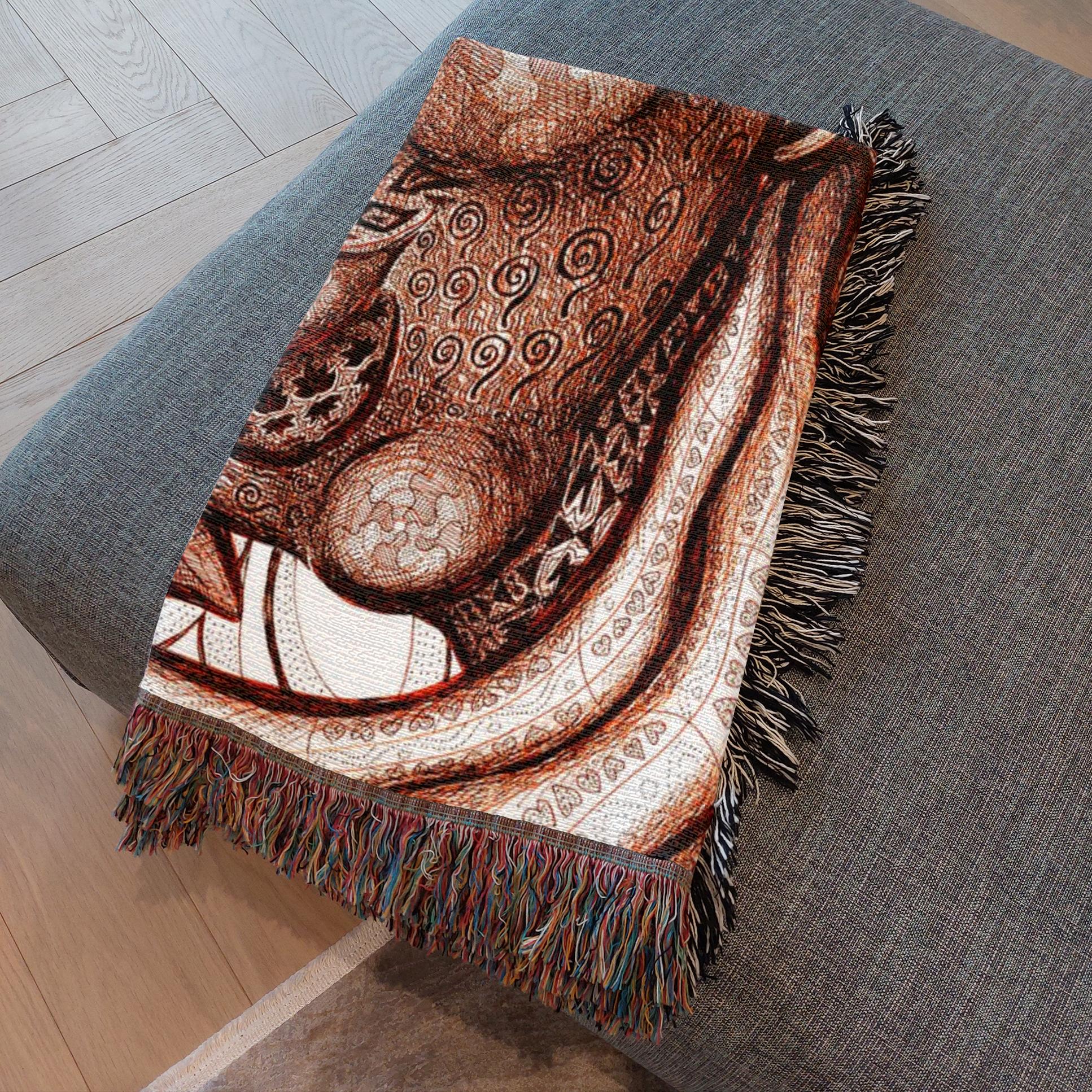 the-wisdom-keeper-of-totality-brown-white-woven-blanket – Wisdom Keepers