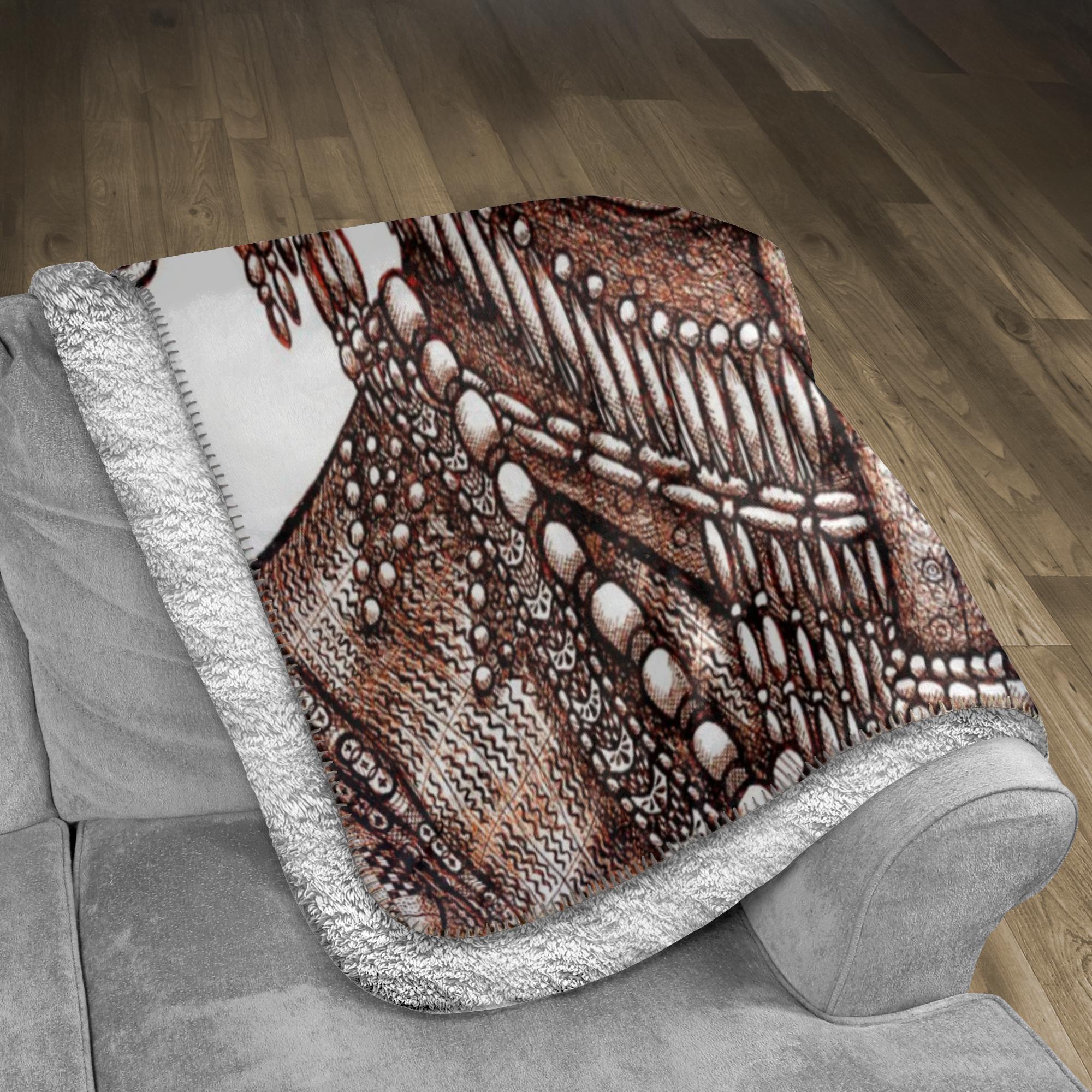 the-wisdom-keeper-of-understanding-forgiveness-brown-white-fleece-sherpa-blanket – Wisdom Keepers