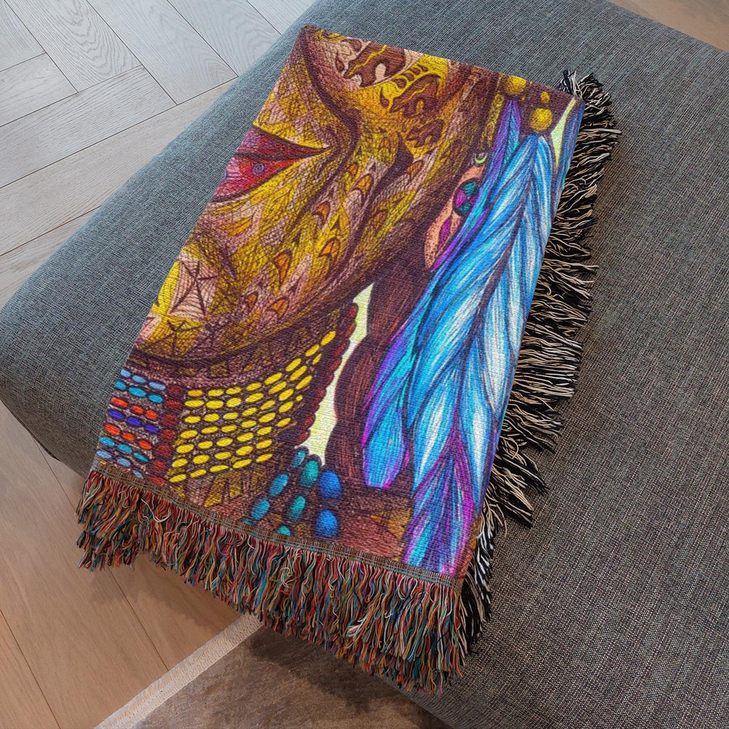 the-wisdom-keeper-of-leadership-full-color-woven-blanket – Wisdom Keepers