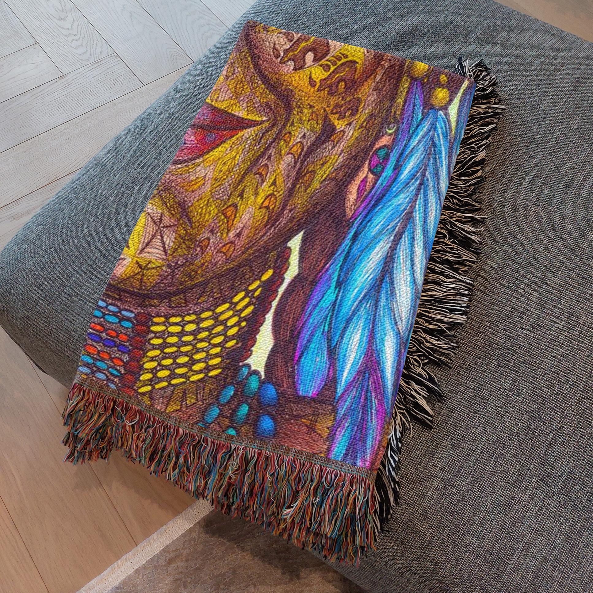 the-wisdom-keeper-of-leadership-full-color-woven-blanket – Wisdom Keepers