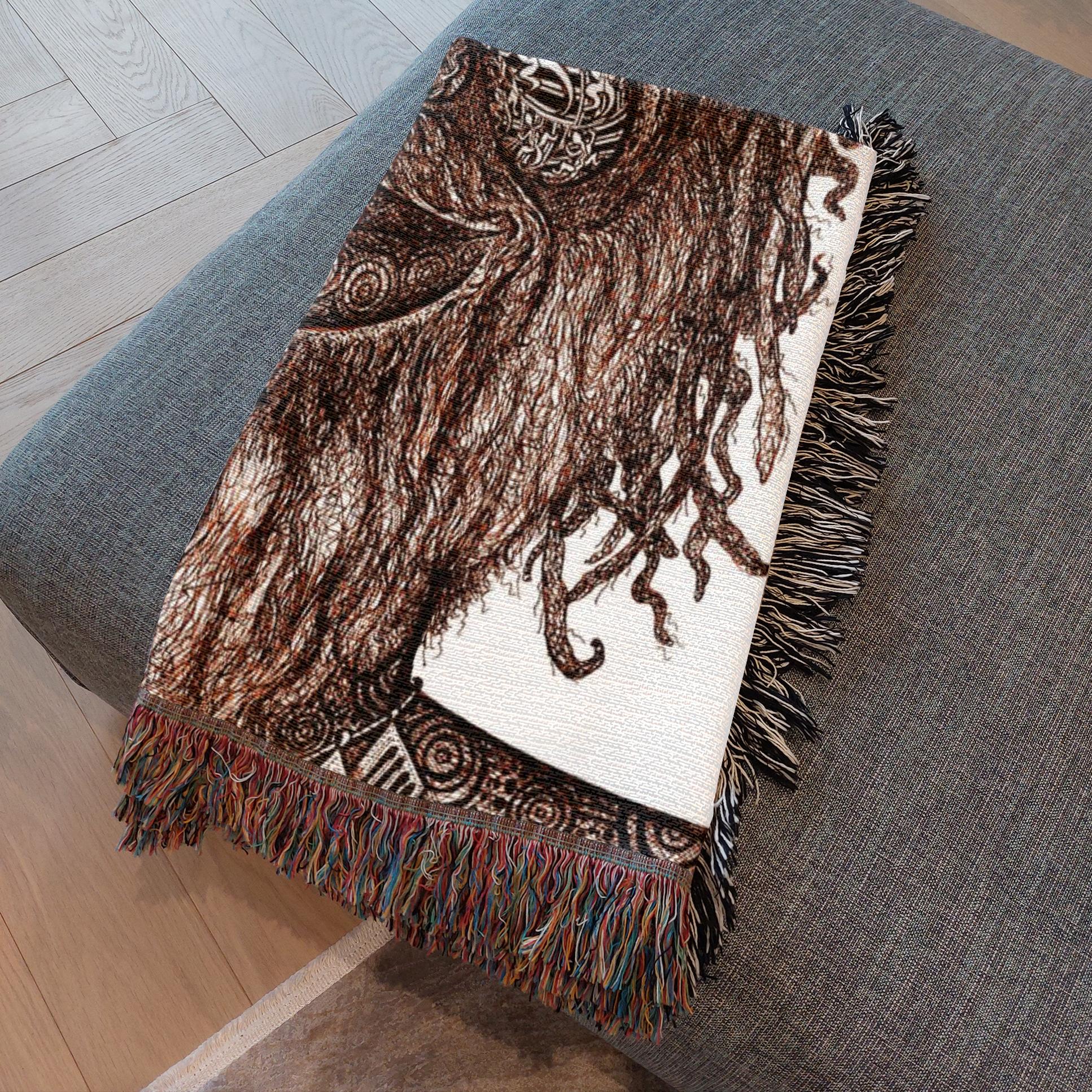 the-wisdom-keeper-of-orientation-unity-brown-white-woven-blanket – Wisdom Keepers