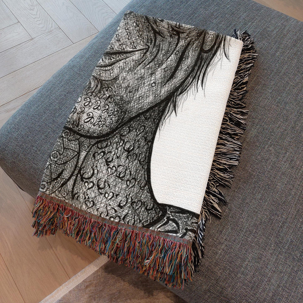 the-wisdom-keeper-of-inquiry-truth-black-white-woven-blanket – Wisdom Keepers