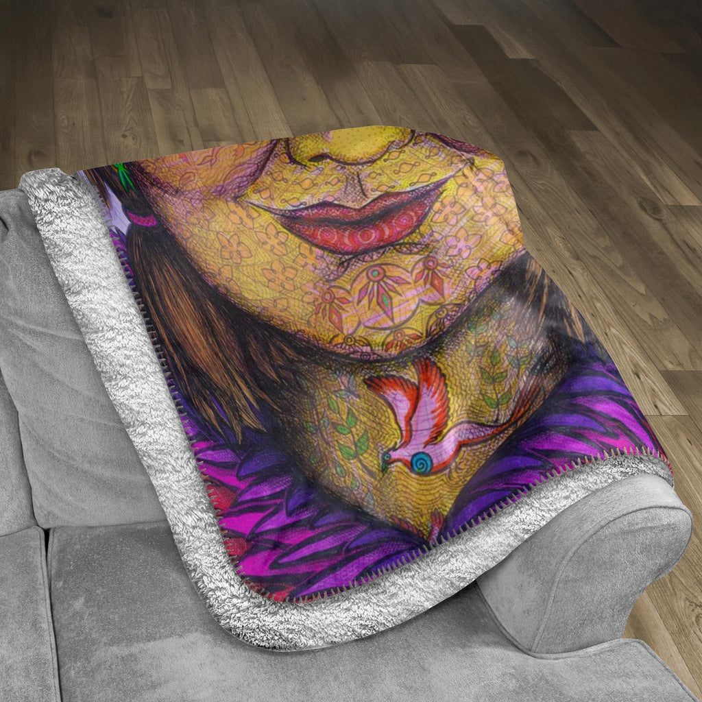 the-wisdom-keeper-of-idealism-full-color-fleece-sherpa-blanket – Wisdom Keepers