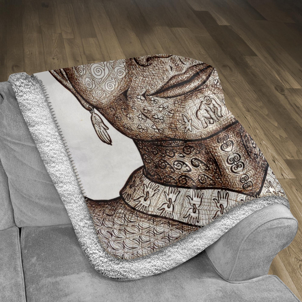 the-wisdom-keeper-of-intimacy-brown-white-fleece-sherpa-blanket – Wisdom Keepers